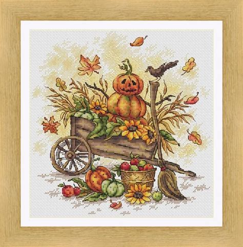 autumn counted cross stitch|autumn cross stitch patterns free.